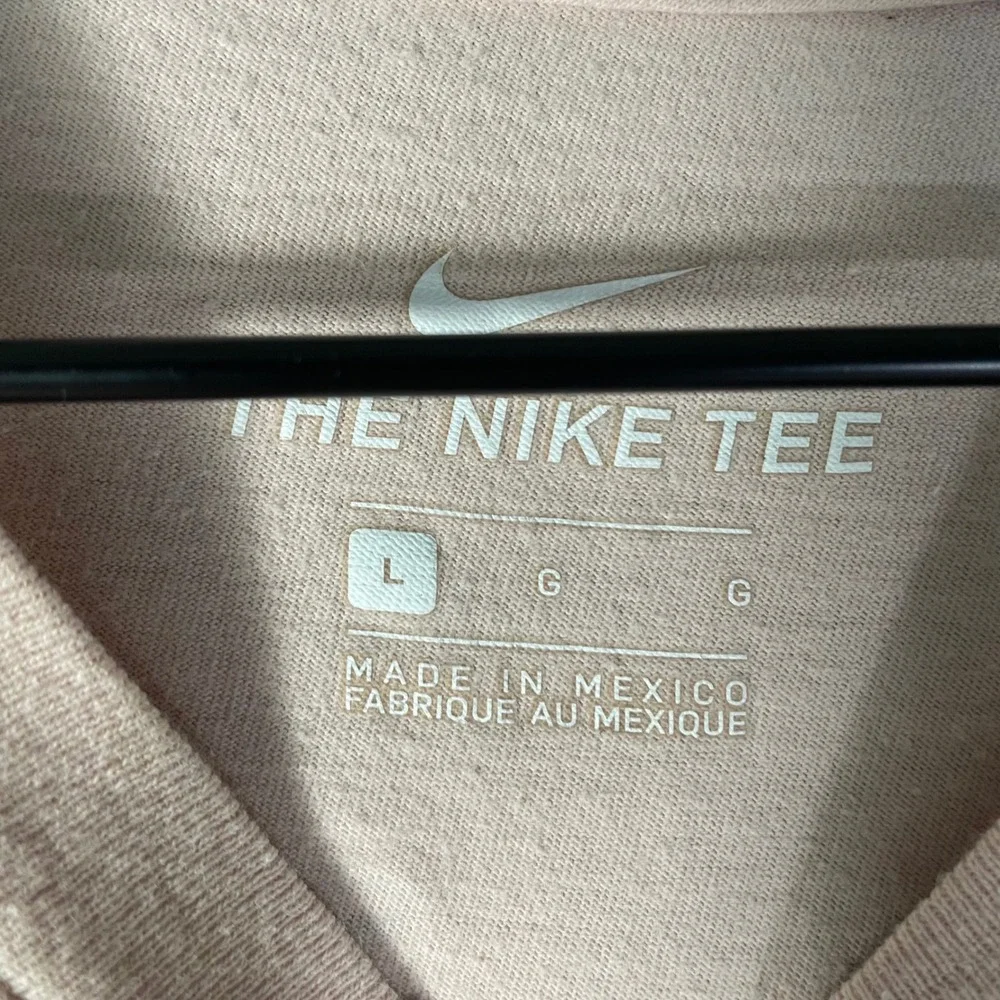 Nike Graphic Tee Mens Large Just‎ Do It Lizard Shirt Beige Streetwear